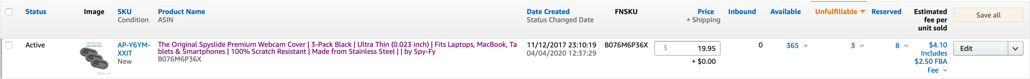 amazon dropshipping fba