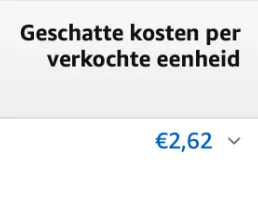 amazon seller central geschatte kosten