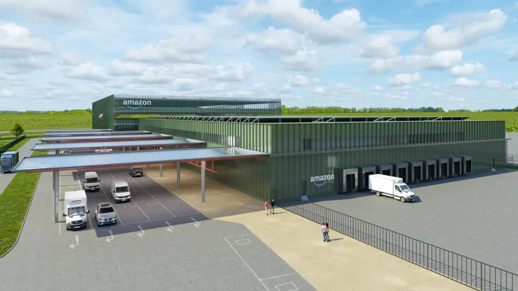 Amazon’s eerste logistieke centrum (en kantoor) in België