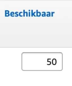 beschikbaar seller central amazon