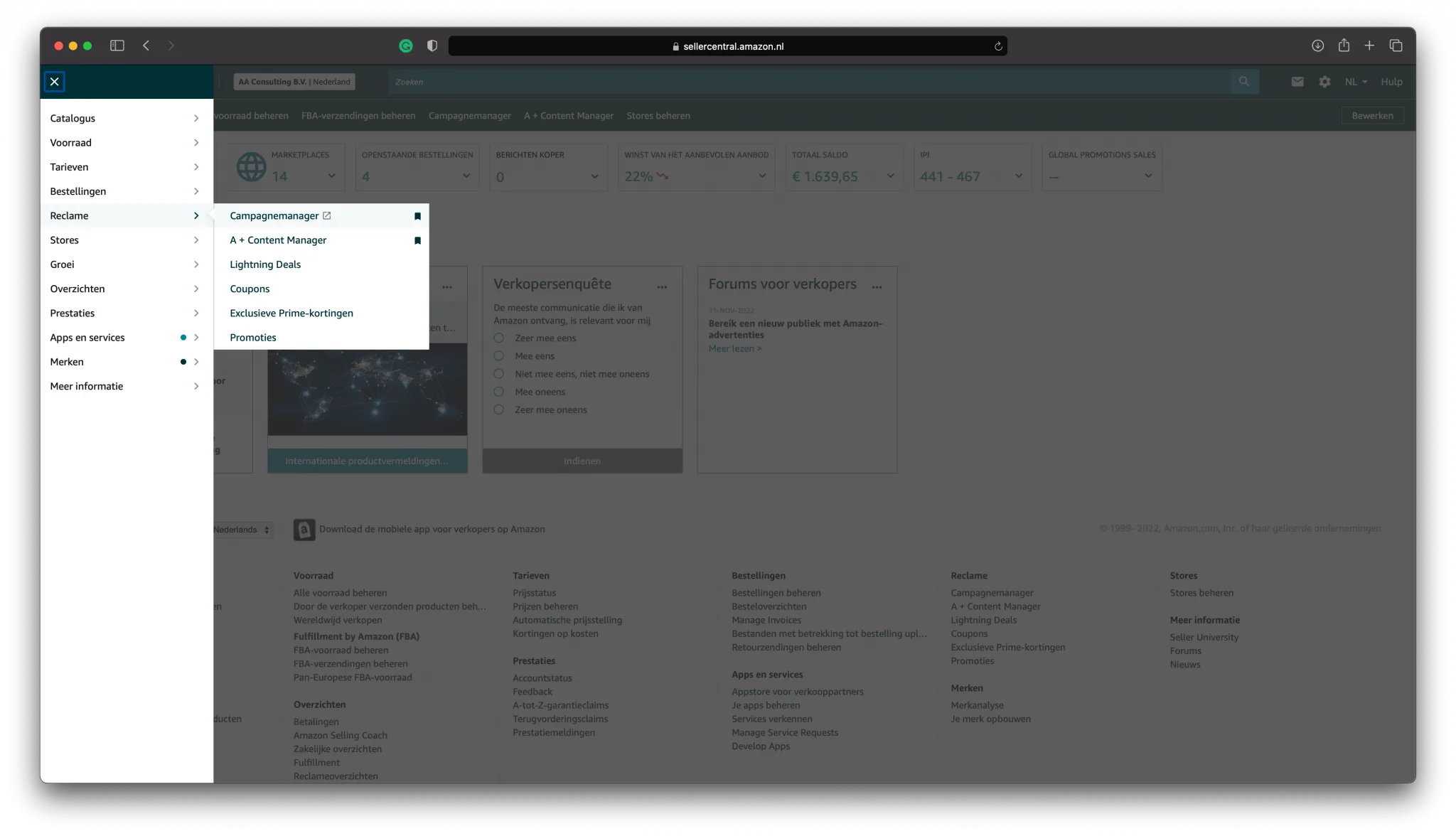 hoe werkt seller central op amazon Campagnemanager advies - verkopen op amazon nl