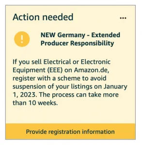 Germany Extended Producer Responsibility Weee Electrical or electronic equipment (EEE)