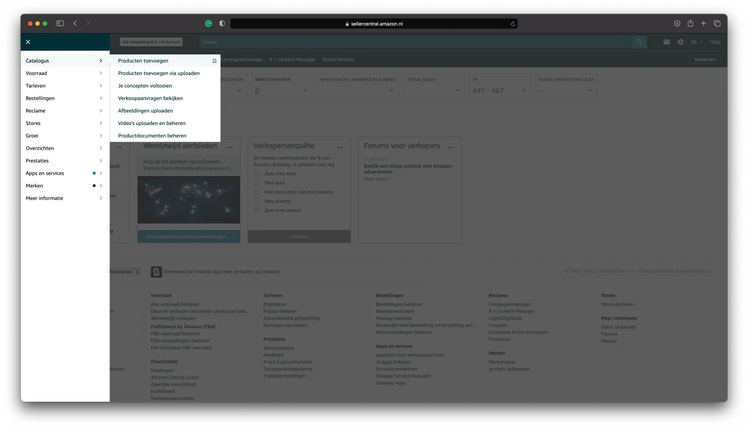 Producten toevoegen Amazon Seller Central Advies